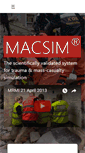 Mobile Screenshot of macsim.se